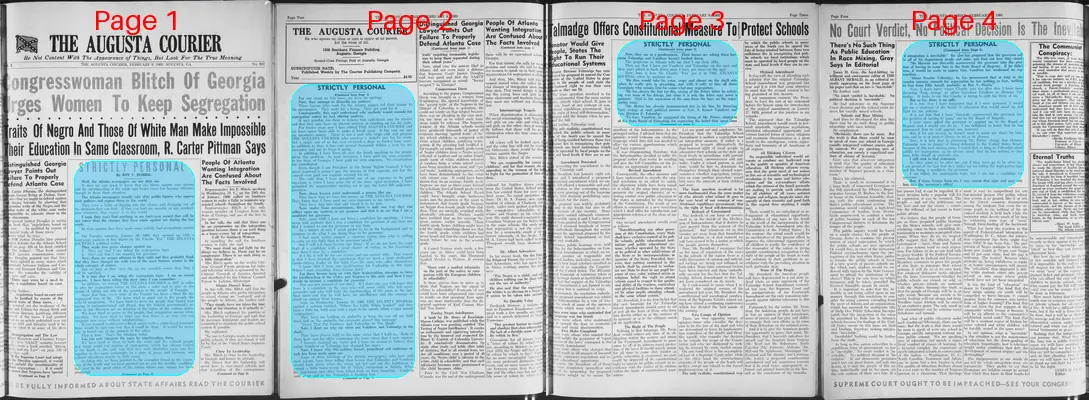 Page thumbnail for The Augusta Courier