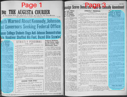 Page thumbnail for The Augusta Courier