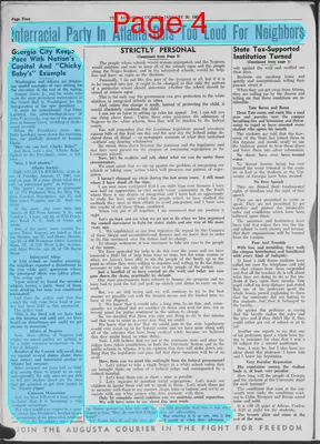 Page thumbnail for The Augusta Courier