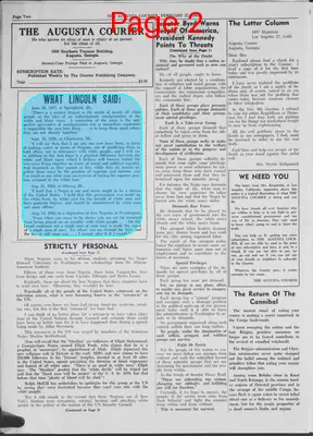 Page thumbnail for The Augusta Courier