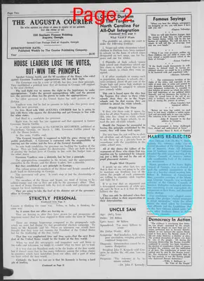 Page thumbnail for The Augusta Courier
