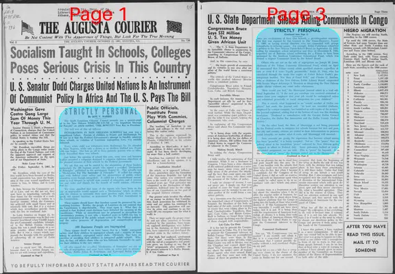 Page thumbnail for The Augusta Courier