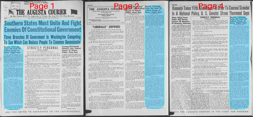 Page thumbnail for The Augusta Courier