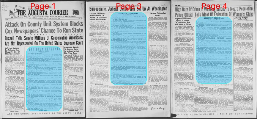Page thumbnail for The Augusta Courier