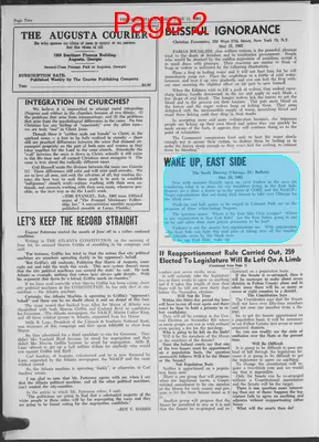 Page thumbnail for The Augusta Courier