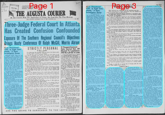 Page thumbnail for The Augusta Courier