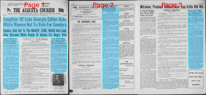 Page thumbnail for The Augusta Courier