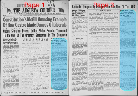 Page thumbnail for The Augusta Courier