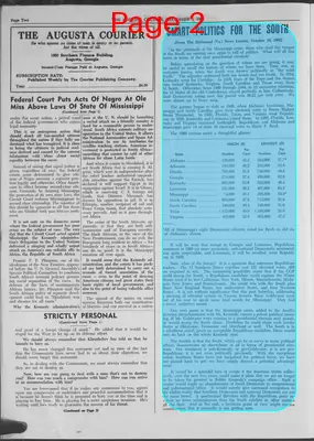 Page thumbnail for The Augusta Courier