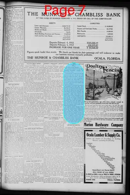 Page thumbnail for The Ocala Banner