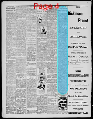 Page thumbnail for The Dickinson Press