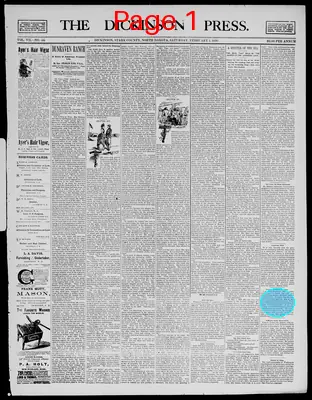 Page thumbnail for The Dickinson Press