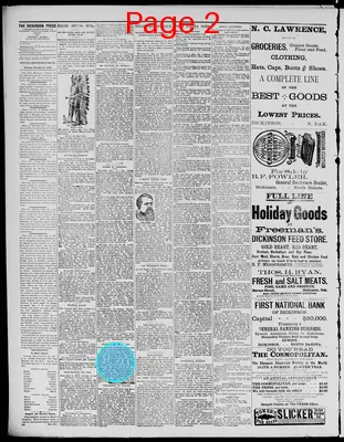 Page thumbnail for The Dickinson Press