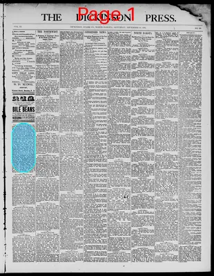 Page thumbnail for The Dickinson Press