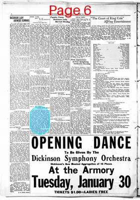 Page thumbnail for The Dickinson Press