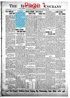 Page thumbnail for The Bottineau Courant