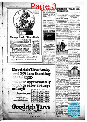 Page thumbnail for The Bottineau Courant