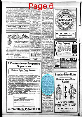 Page thumbnail for The Ward County Independent