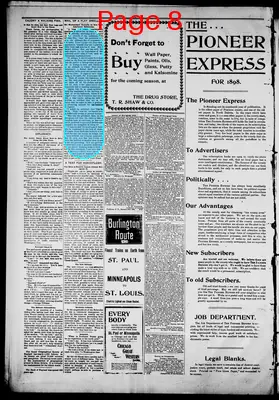 Page thumbnail for The Pioneer Express