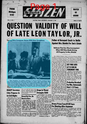Page thumbnail for The Dayton Citizen