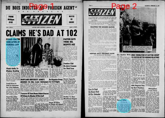 Page thumbnail for The Dayton Citizen