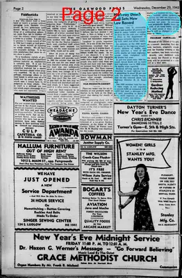 Page thumbnail for The Oakwood Press (Oakwood