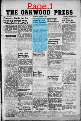 Page thumbnail for The Oakwood Press (Oakwood