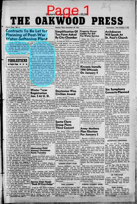 Page thumbnail for The Oakwood Press (Oakwood