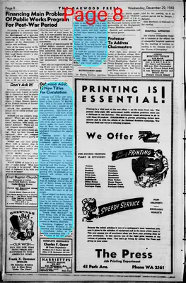 Page thumbnail for The Oakwood Press (Oakwood