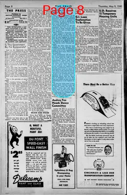 Page thumbnail for The Oakwood Press (Oakwood