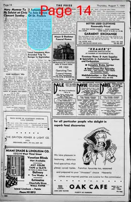 Page thumbnail for The Oakwood Press (Oakwood