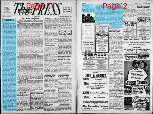 Page thumbnail for The Oakwood Press (Oakwood