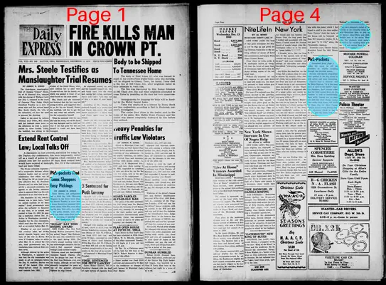 Page thumbnail for The Daily Express