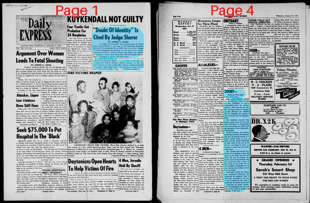 Page thumbnail for The Daily Express