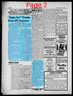 Page thumbnail for The Daily Express
