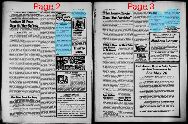 Page thumbnail for The Daily Express