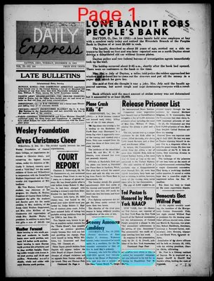 Page thumbnail for The Daily Express