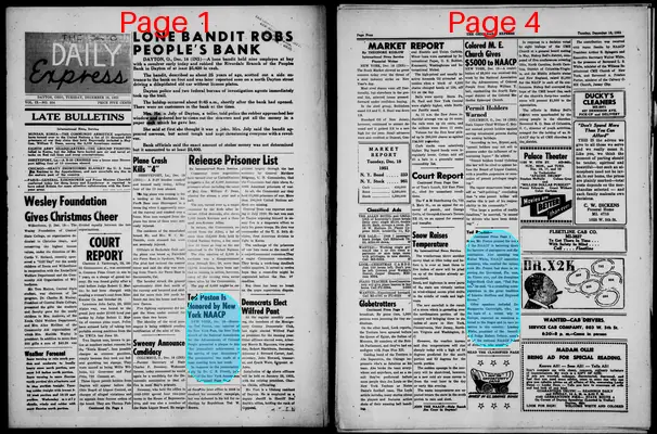 Page thumbnail for The Daily Express