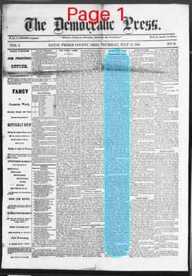 Page thumbnail for The Democratic Press