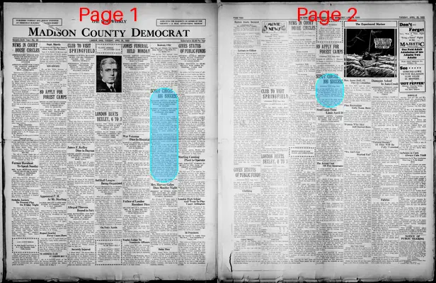 Page thumbnail for The Semi Weekly Madison County Democrat
