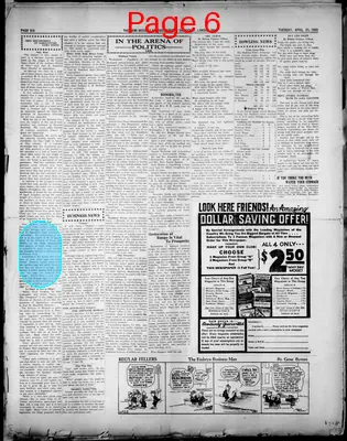Page thumbnail for The Semi Weekly Madison County Democrat