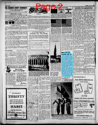 Page thumbnail for Madison County Democrat