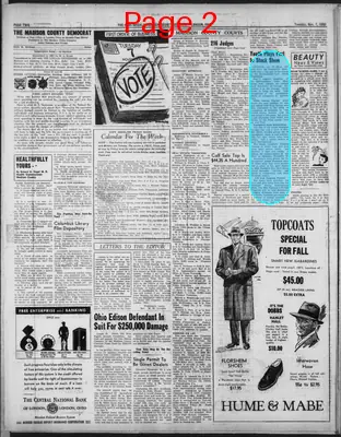 Page thumbnail for Madison County Democrat