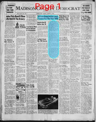 Page thumbnail for Madison County Democrat