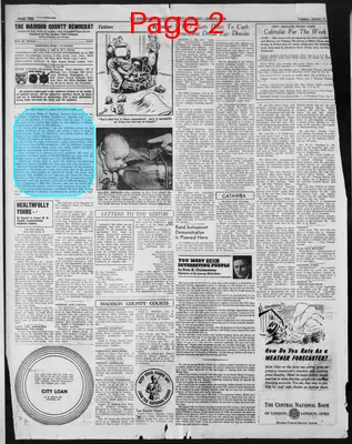 Page thumbnail for Madison County Democrat