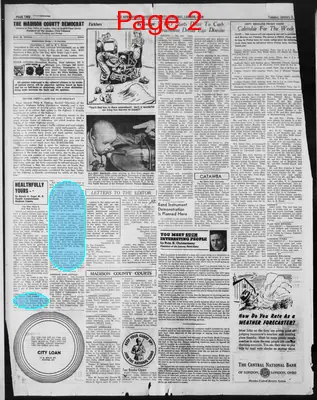 Page thumbnail for Madison County Democrat