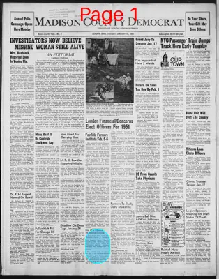 Page thumbnail for Madison County Democrat