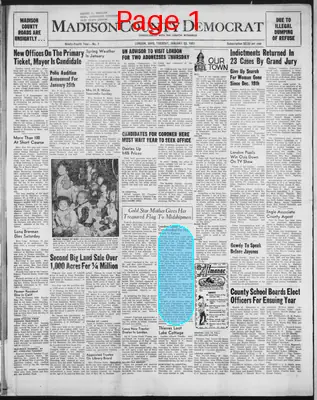 Page thumbnail for Madison County Democrat