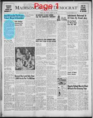 Page thumbnail for Madison County Democrat