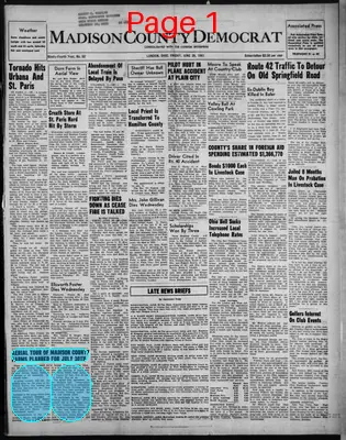 Page thumbnail for Madison County Democrat